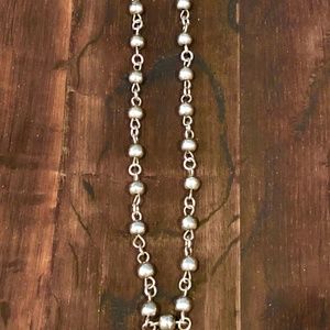 Sterling silver ladies necklace